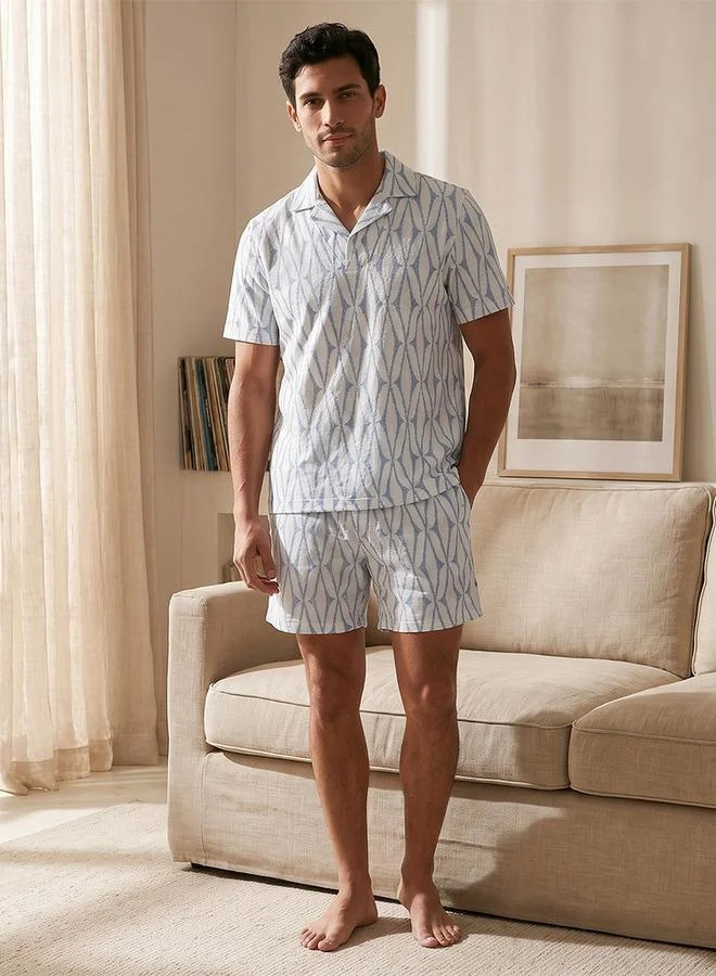 سبلاش فيڤ Resort Collar Jacquard Set