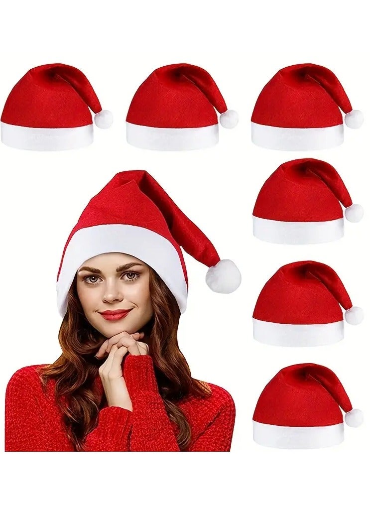 بروماس 3 قطع من قبعة العطلات، مخملية مريحة، مستلزمات الحفلات - Image 1