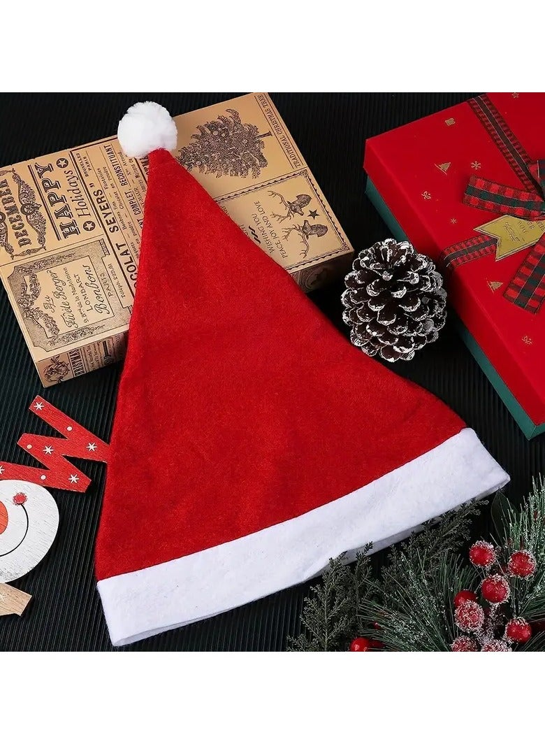 بروماس 3 قطع من قبعة العطلات، مخملية مريحة، مستلزمات الحفلات - Image 5