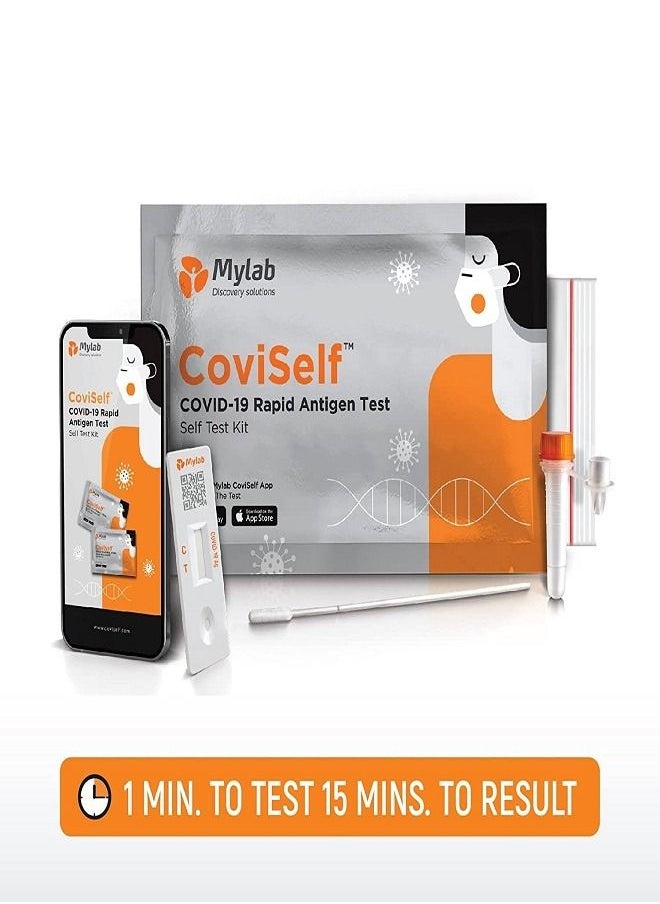 Mylab - Pack of 10 Covid-19 Rapid Antigen Self Test Kit - Image 1