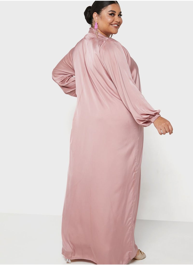هيا كلوزيت كيرف - عباية بأساور اكمام - Image 1