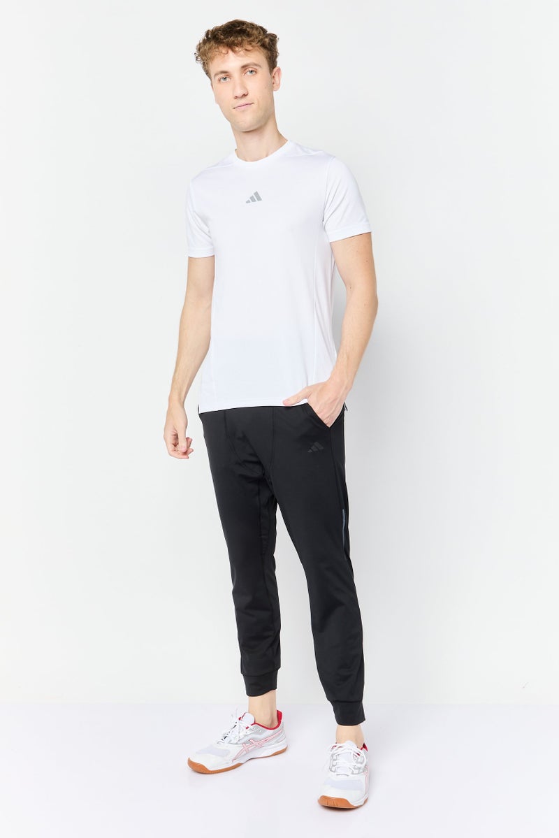Adidas Men Sportswear Fit Yoga Pants, Black  - Image 2