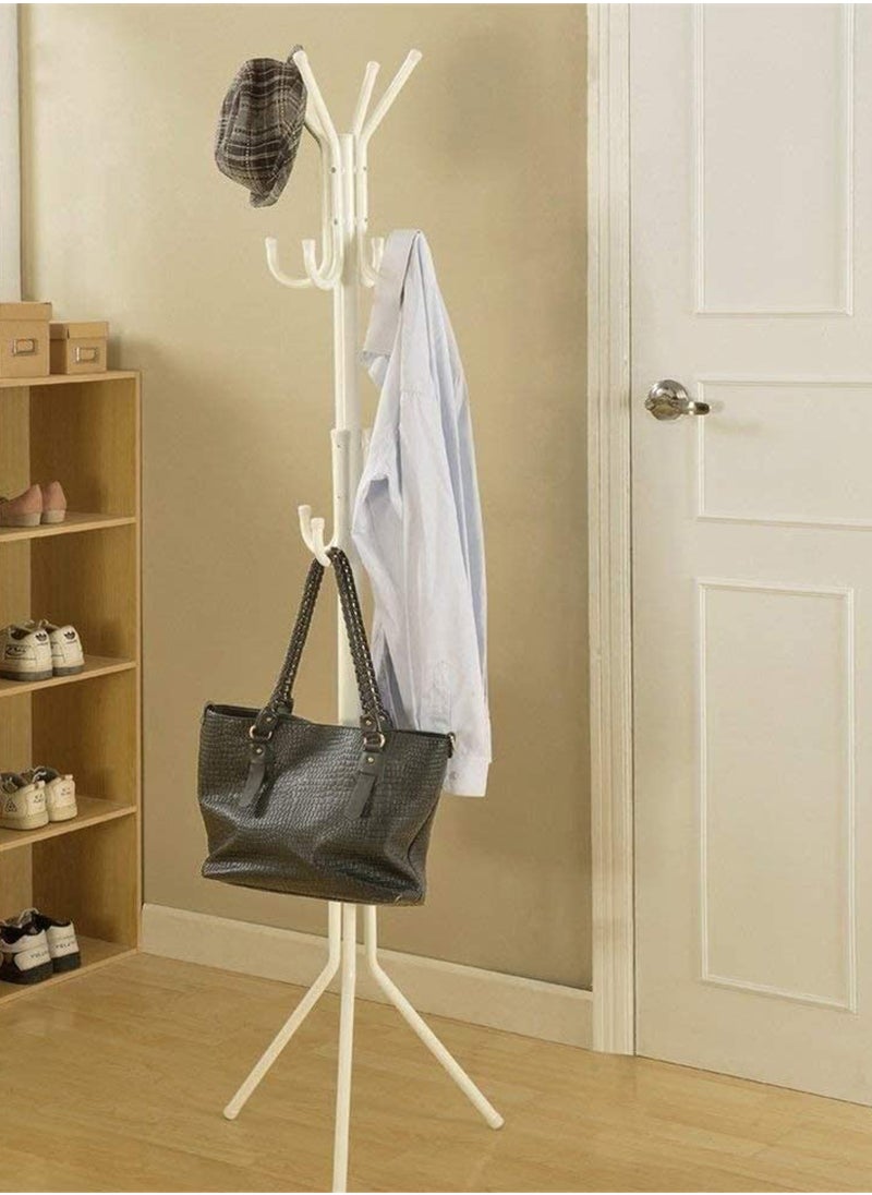 Clothes Rack White Metal Portable Heavy Duty Commercial Grade With Sturdy Rail For Garments Shoes Accessories Extra Storage Shelf Easy Assembly For Home And Retail 30x10x10cm 300g Weight - pzsku/ZB5AE37B9DBD9A46D771FZ/45/_/1724852279/7311af6a-80cc-4312-9bd0-48f6a220f6e6