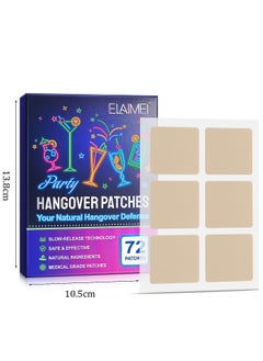 72 Hangover Patches Relief After a Party Patches Wake Up Refreshed and Enjoy Unforgettable Nights with Skin Friendly Patches Natural Formulas for Enhanced Mornings Medical Grade Patches - pzsku/ZB5AE3F5A6B19C1785DB3Z/45/_/1700569827/eb9bfbc3-10cc-43a6-af8e-0f62a19a914d