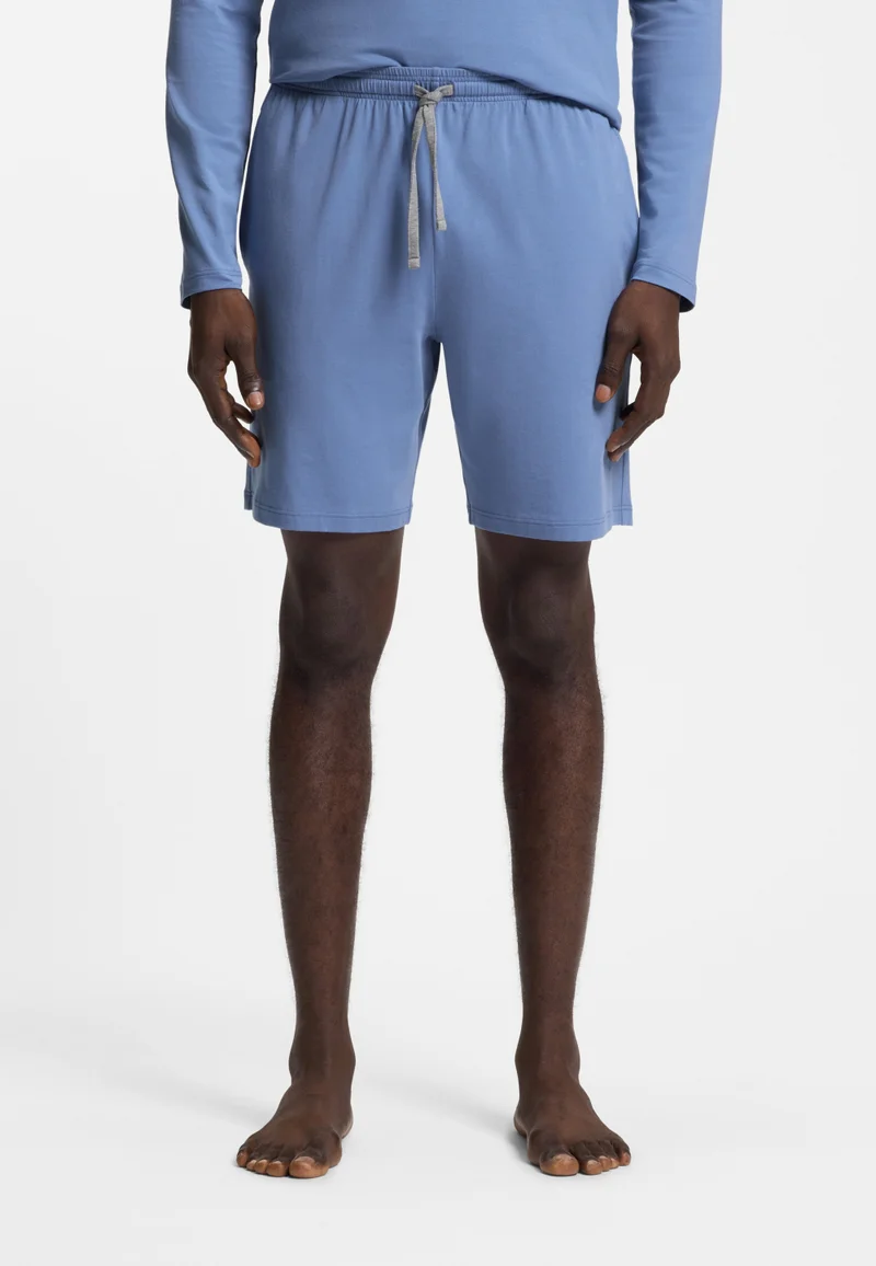 BOSS Stretch-cotton shorts with embroidered logo