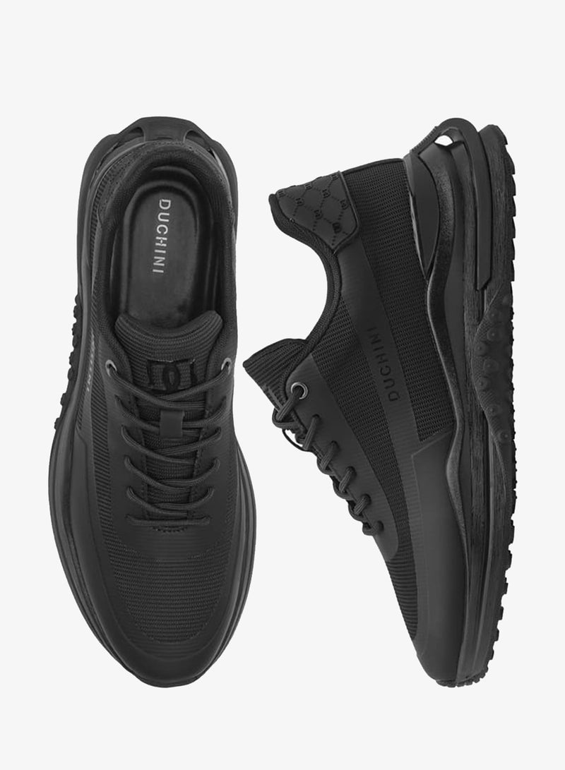 دوتشيني سنيكرز رجالي برباط وتفاصيل متباينة - Image 3