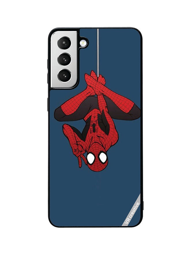 VR CREATIVE Protective Case Cover For Samsung Galaxy S22 5G Spiderman Design Multicolour - Image 1