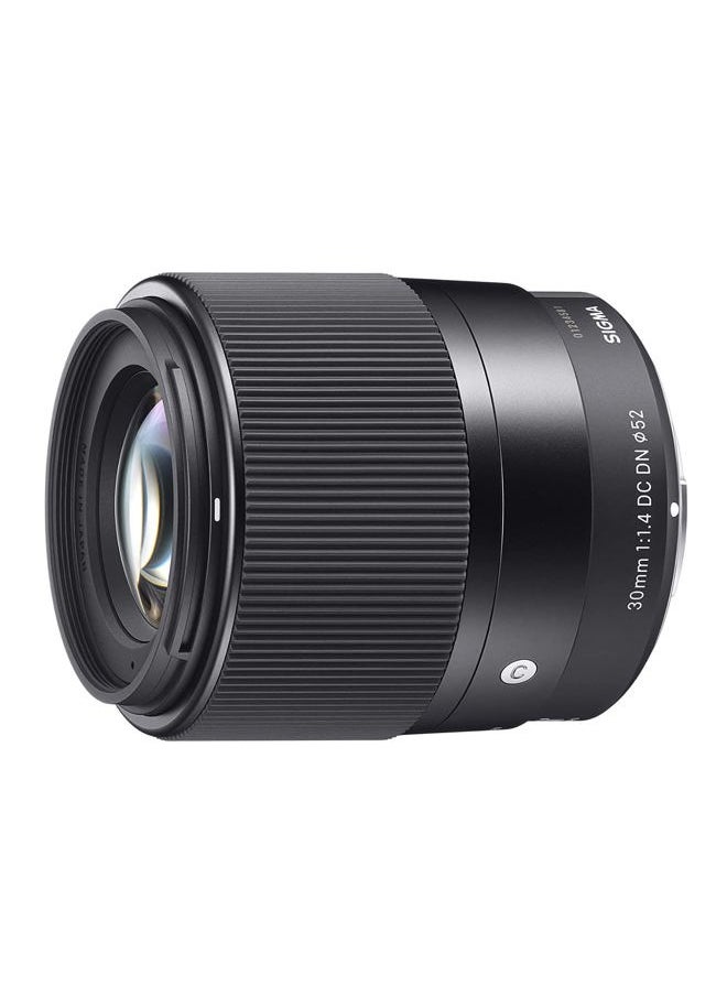 SIGMA 30mm F1.4 DC DN | C for EF-M Mount Black  - Image 3