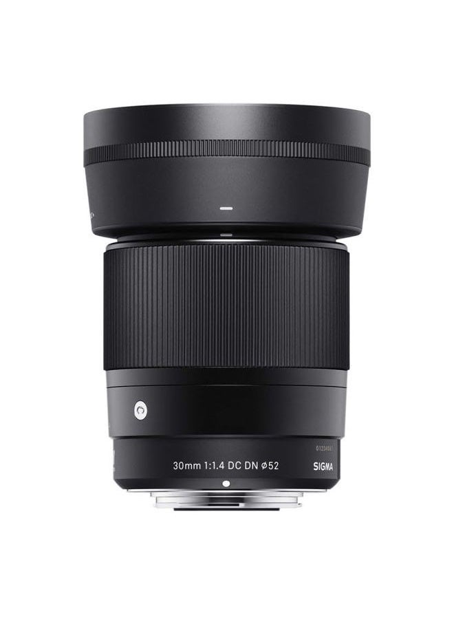 SIGMA 30mm F1.4 DC DN | C for EF-M Mount Black  - Image 4
