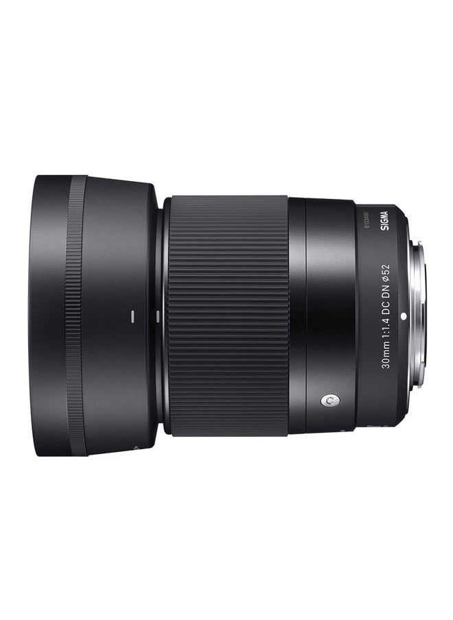 SIGMA 30mm F1.4 DC DN | C for EF-M Mount Black  - Image 5