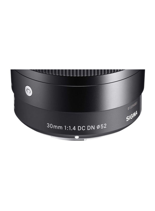 30mm F1.4 DC DN | C for EF-M Mount Black