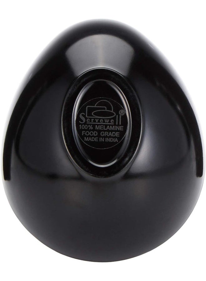 Servewell Melamine Small Serving Bowl-16CM-Black - Image 3