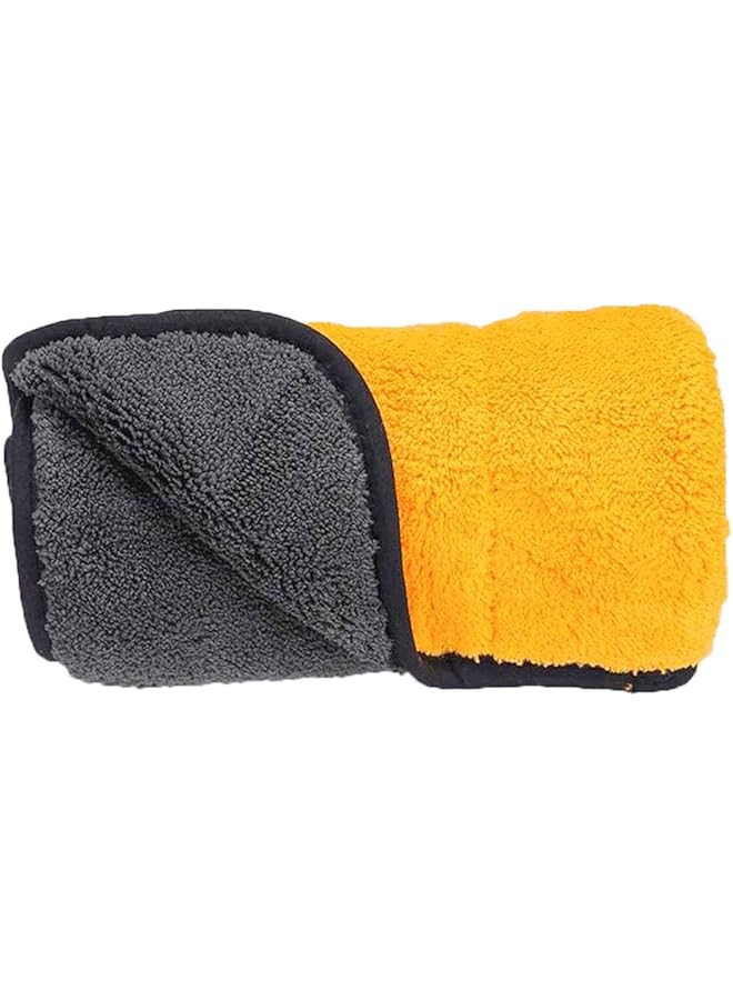 الكبريت منشفة غسيل السيارات من الكشمير المرجاني، منشفة سريعة الجفاف، منشفة تنظيف مزدوجة الجوانب - Image 2