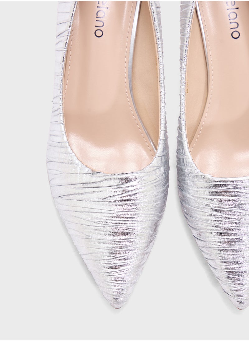 SD.Felano Mid Heeled Pointed Pump  - Image 4