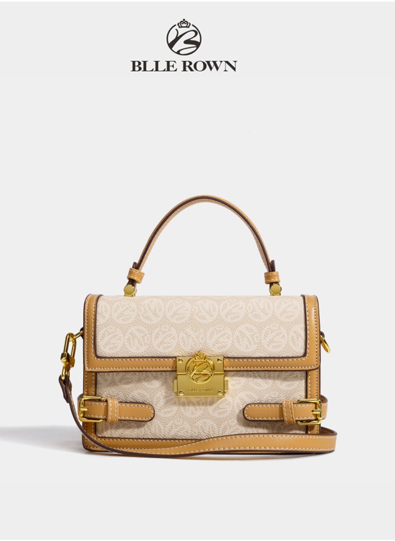 BLLE ROWN Women's Luxury Handbag Elegant Top Handle Satchel Bag with adjustable Strap, Stylish Shoulder Bag Crossbody Bag For Ladies,Ideal Gift for Women,Perfect For Casual & Formal Outfits  - Image 1