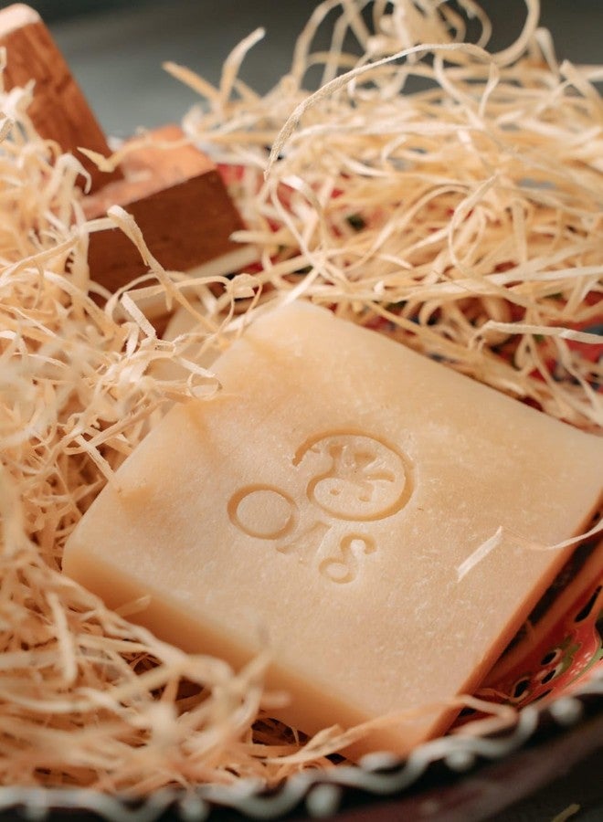 Oas Khilli Dhoop Skin Bar | Flaxseed Gel, Rice, Oilive Oil | Paraben and Sulphate Free, 100gm - Image 5