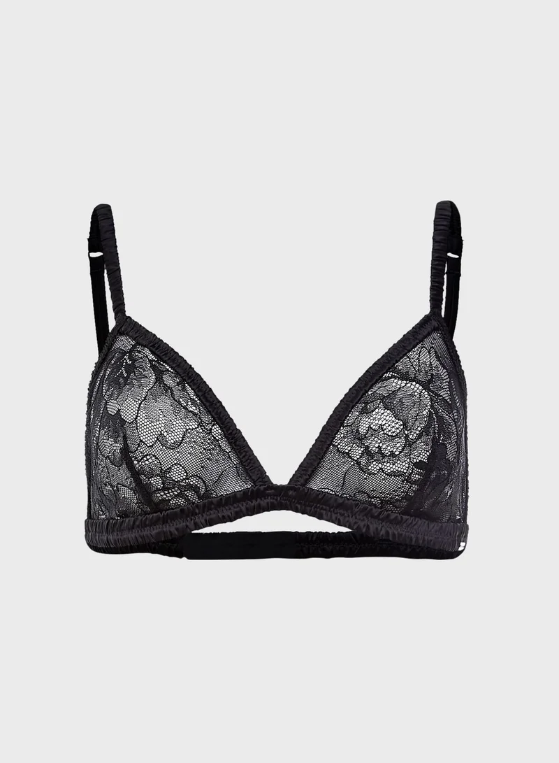 CALVIN KLEIN Lace Lunge Bra