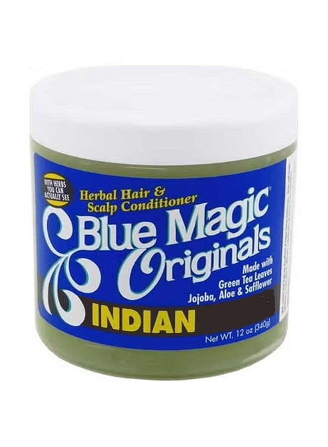 BLUE MAGIC Herbal Hair And Scalp Conditioner 340g