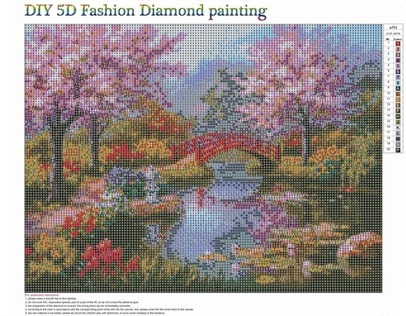 S SMITEX Smitex DIY 5D Diamond Painting Digital kit Suitable for Adults and Children Full Diamond Embroidery Painting Rhinestone Paste DIY Painting Cross Stitch Art Crafts Home Wall Decoration Gifts - Image 3
