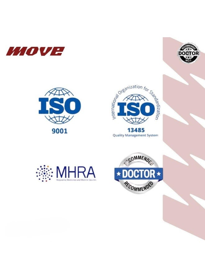 موف جبيرة تثبيت للركبة - كبار - Image 5