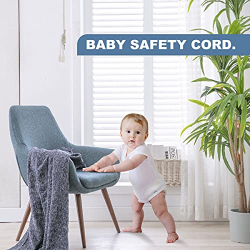 Magicfour Blinds Cord Cleat Baby Safety Rope Cleats, Small Rope Cleat Holder Zinc Alloy Cord Cleats, Blind Hook Winders with Screws for Roman Shade Curtains Sun Shades Ropes(10 Pack) - Image 5