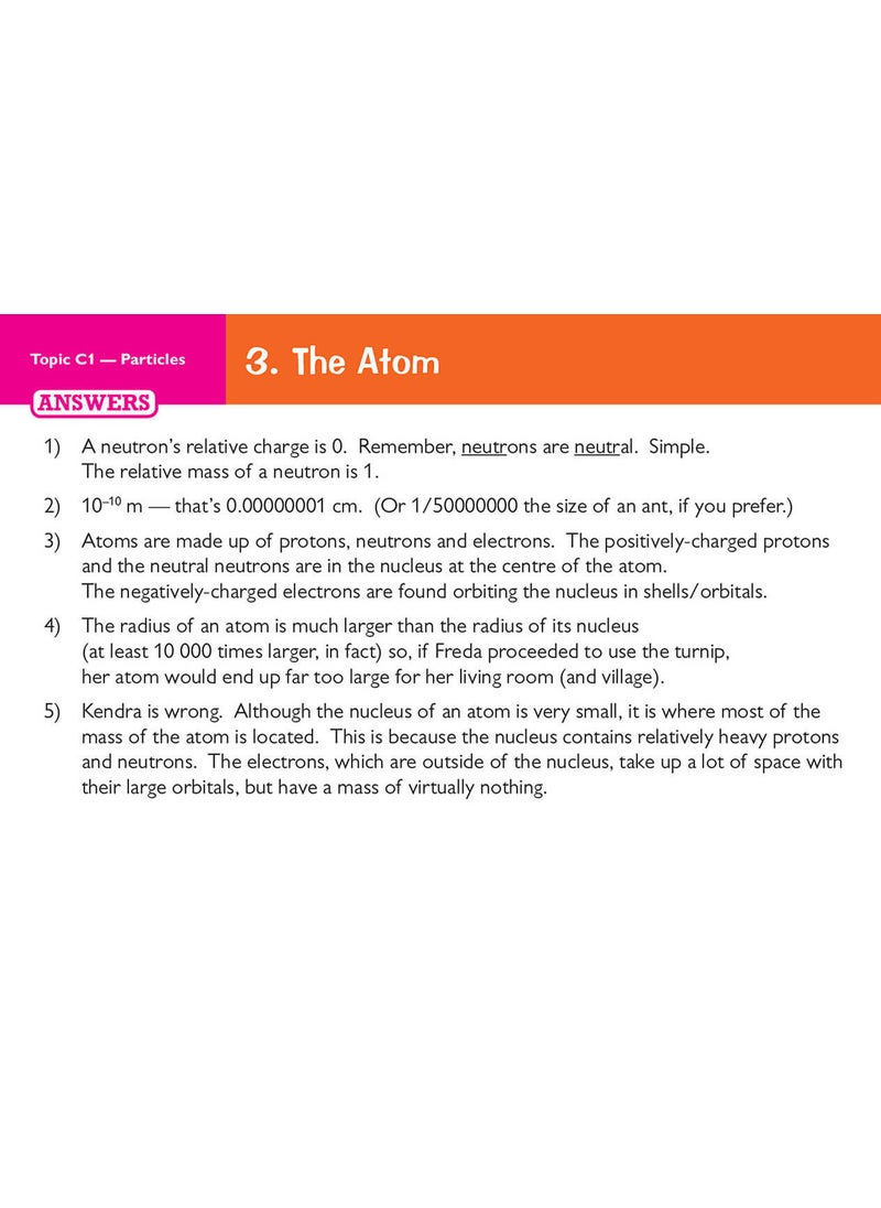 null - GCSE Chemistry OCR Gateway Revision Question Cards - Image 1