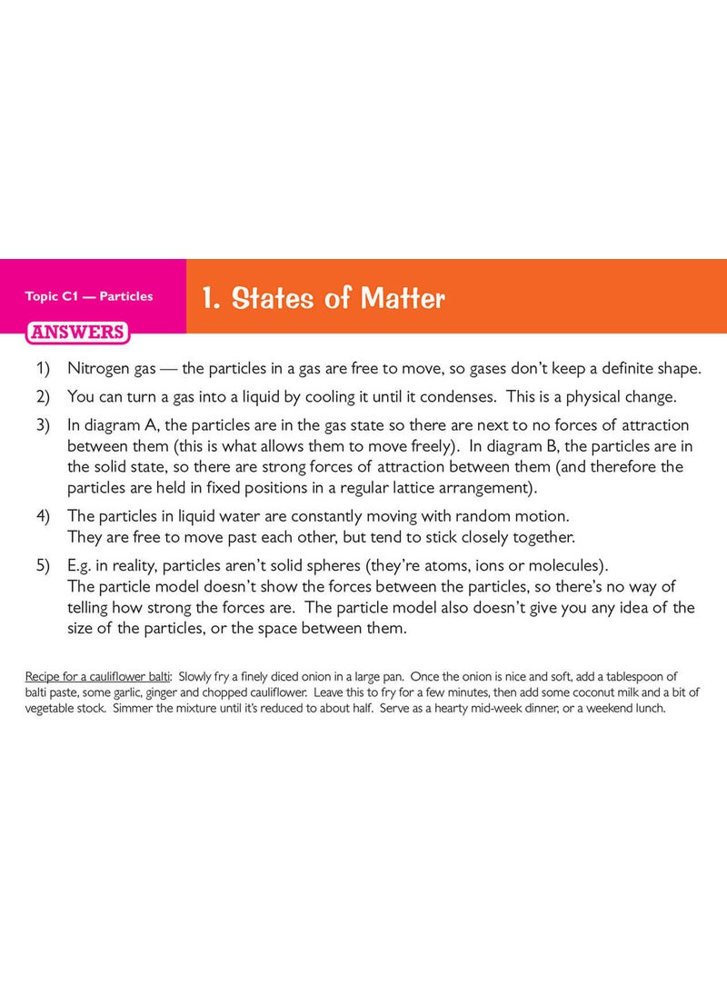 null - GCSE Chemistry OCR Gateway Revision Question Cards - Image 1