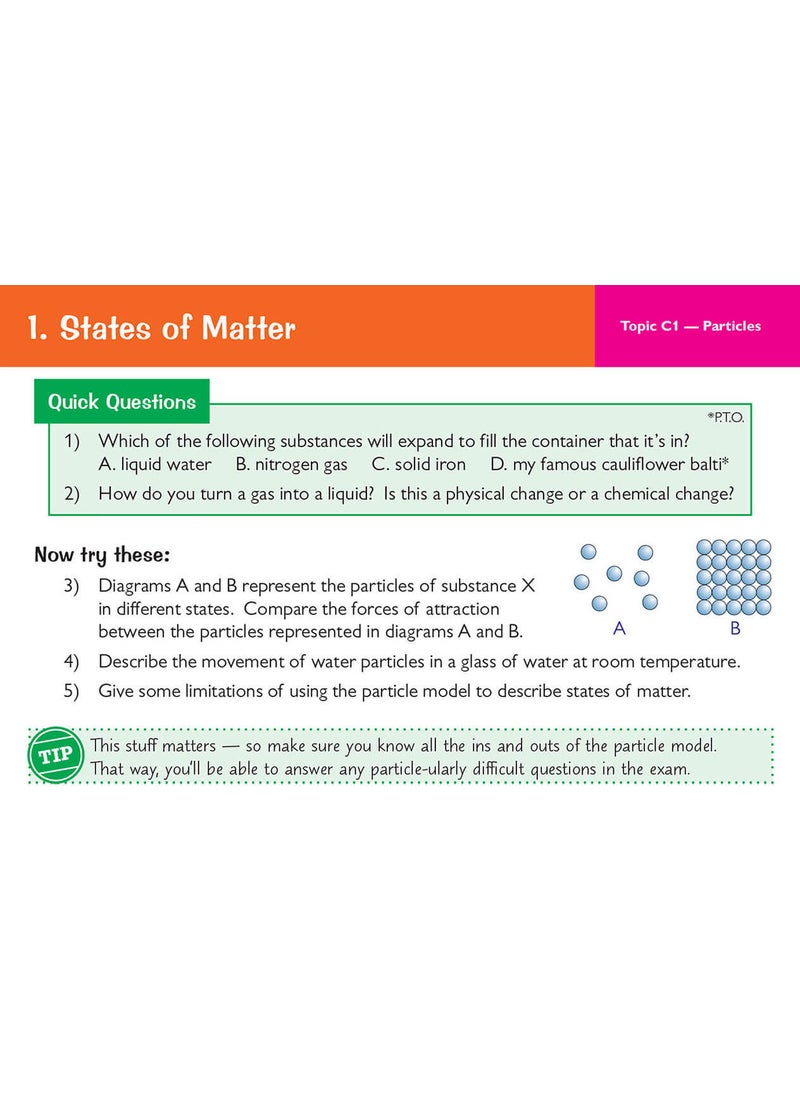 null - GCSE Chemistry OCR Gateway Revision Question Cards - Image 1