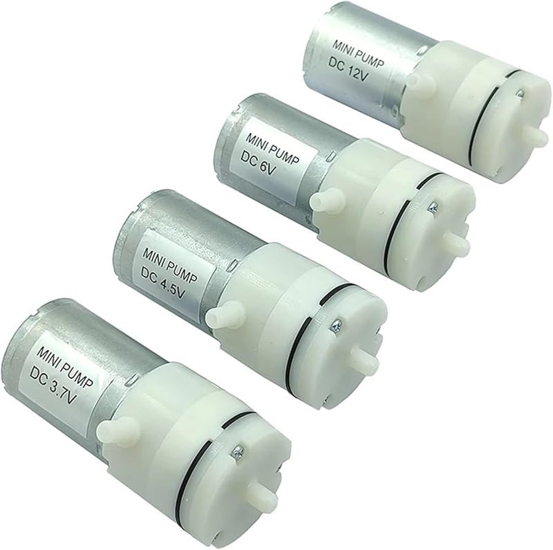 DC 6V Mini 370 Air Pump Diaphragm Vacuum Pump For DIY Aquarium Inflator Breast Pump - Image 3