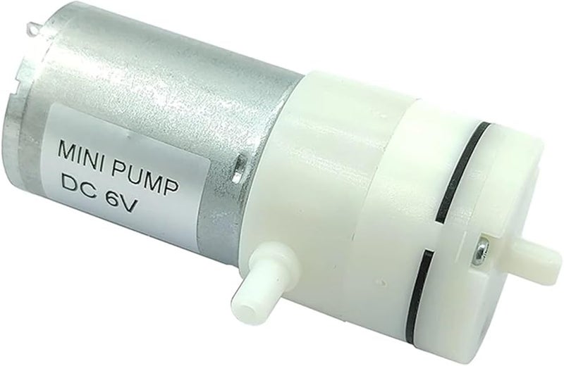 DC 6V Mini 370 Air Pump Diaphragm Vacuum Pump For DIY Aquarium Inflator Breast Pump - Image 1