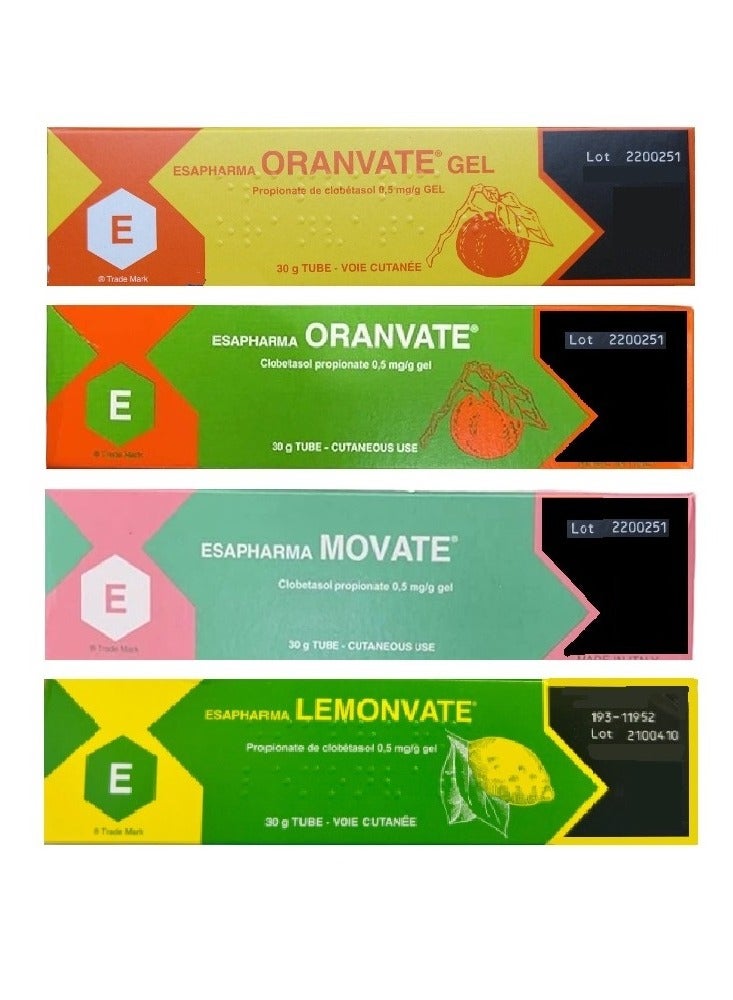 ESAPHARMA Set of 4 Pieces Espharma Gel - 4 x 30g 