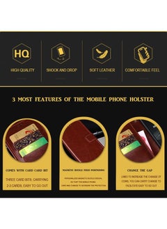IDEWEI Case For CAT S75 Crazy Horse Texture Leather Phone Case  - Image 4