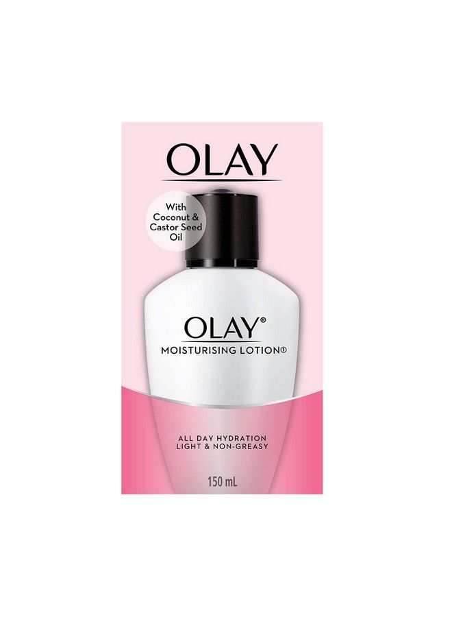 Olay لوشن مرطب بزيت بذور جوز الهند والجلسرين؛ يعزز الرطوبة الأساسية؛ ترطيب طوال اليوم؛ يحسن ويحافظ على مظهر البشرة الشبابي؛ خفيف وغير دهني؛ 150 مل - Image 3