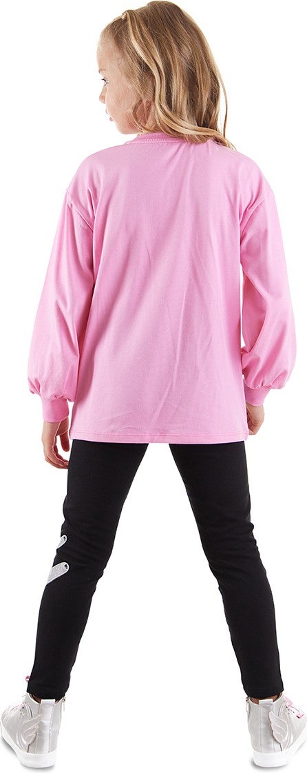 Denokids Leo Girls Tights T-Shirt Set  - Image 2