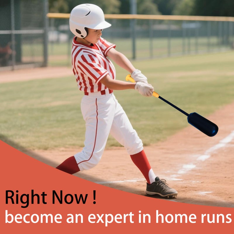 Tiluobat The Yellow Baseball Rope Swing Training bat Comes with 12 Training Balls and 1 bat - Image 2