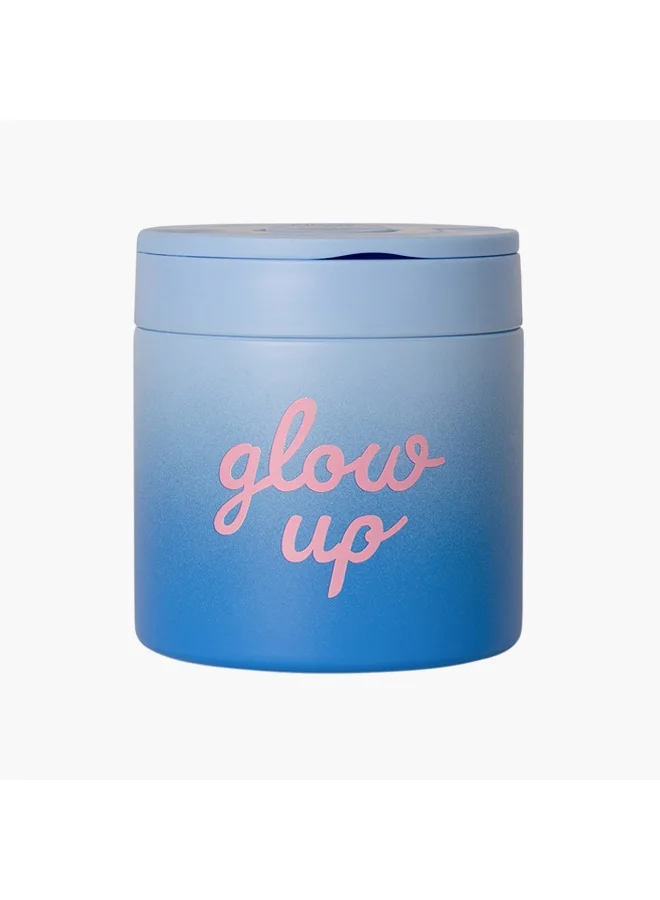 Citron Thermal Food Jar-Glow Up-350Ml-Cylinder (Stainless Steel) Blue \ 10X10.8