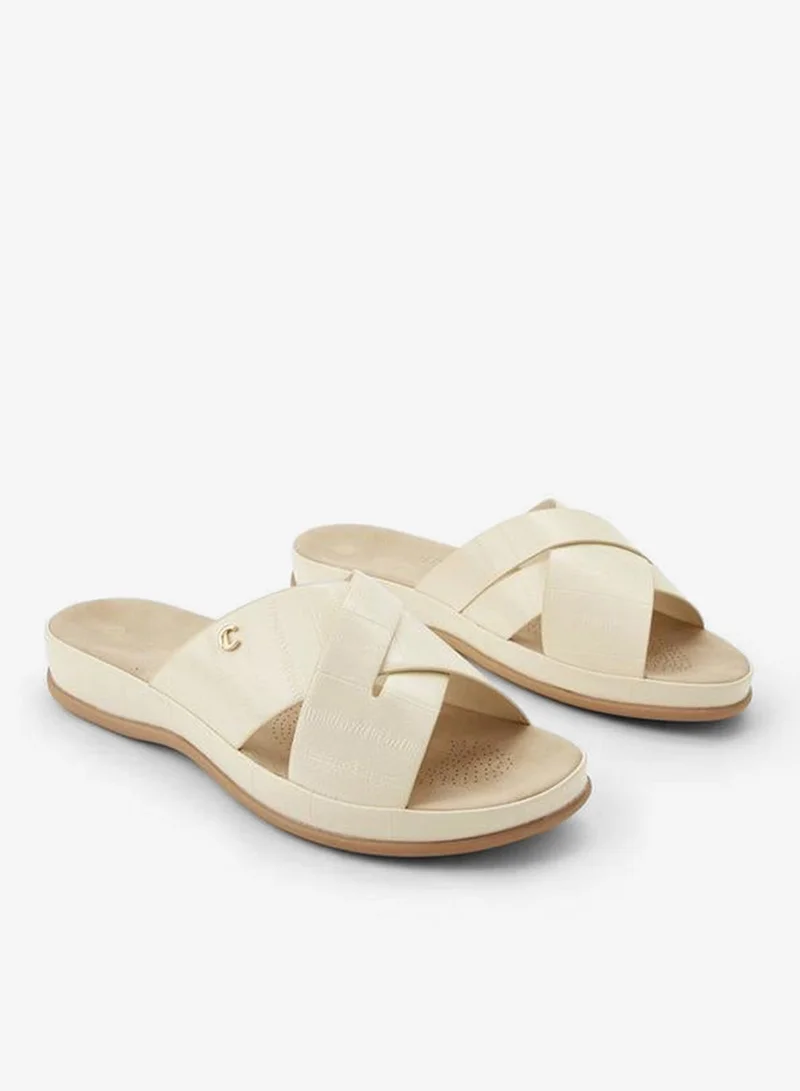 لو كونفورت صنادل بحزام متقاطع