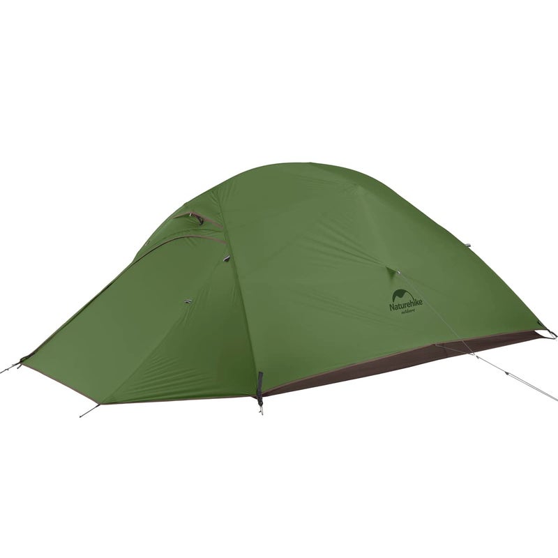 Naturehike Cloud-Up 3 Upgrade Ultralight Tent Backpacking Tent for 3 Person Hiking Camping Outdoor 20D Forest Green - Image 2