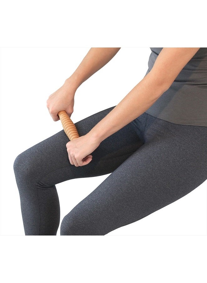 Body Back Wooden Foot Roller, Foot Massager for Plantar Fasciitis, Stress Relief, Relaxation - Image 5