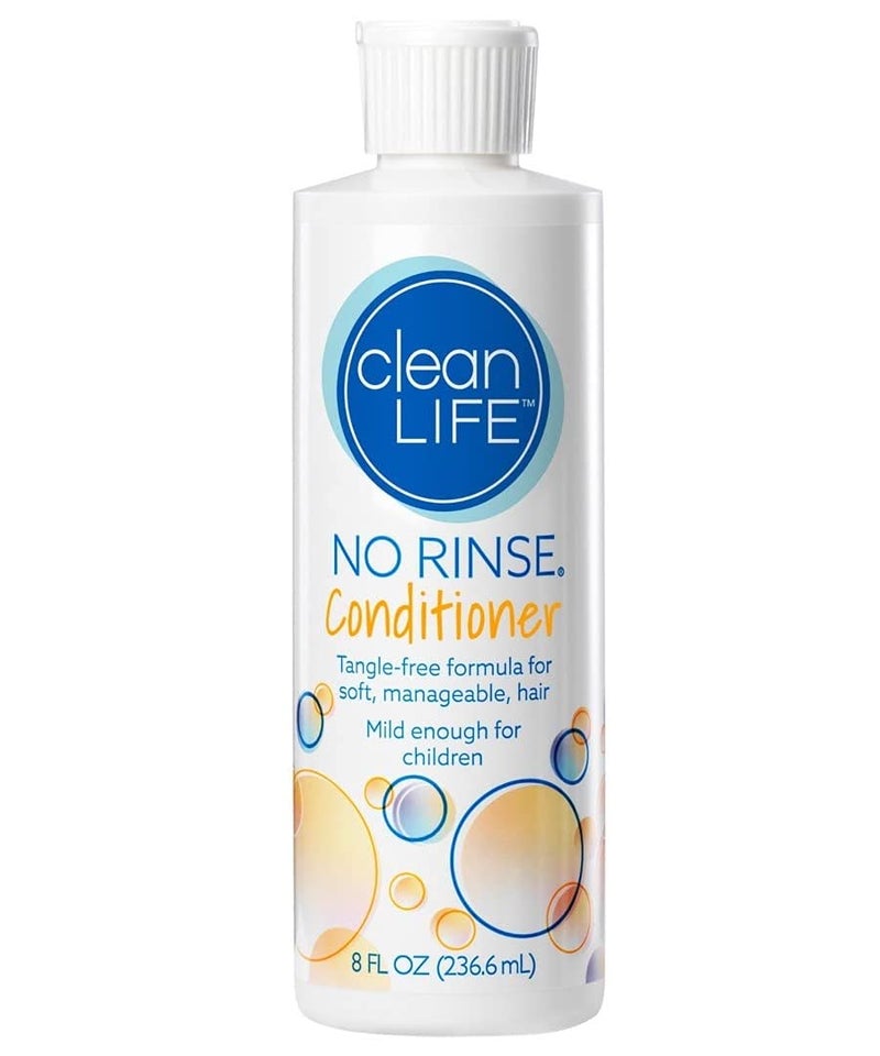 No Rinse No-Rinse Hair Conditioner, 8 fl oz - Leaves Hair Fresh, Clean and Odor-Free, Rinse-Free Formula - Image 1