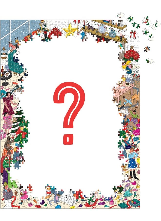 Galison Merry In the Making 1000 Piece Surprise Puzzle  - Image 2