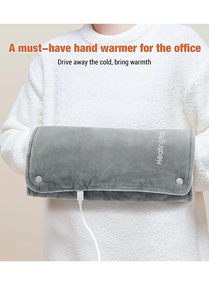 Electric Heating Pad for Pain Relief of Back,Neck Shoulder,Multifunctional Thermal Electric Blanket,USB Charger Constant Temperature Portable Graphene Heated Hand Knee Warmer,CrampsPain Relief - Image 5
