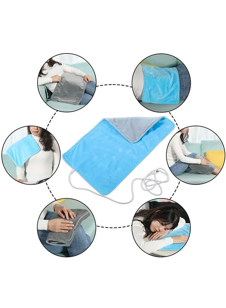 Electric Heating Pad for Pain Relief of Back,Neck Shoulder,Multifunctional Thermal Electric Blanket,USB Charger Constant Temperature Portable Graphene Heated Hand Knee Warmer,CrampsPain Relief - Image 4