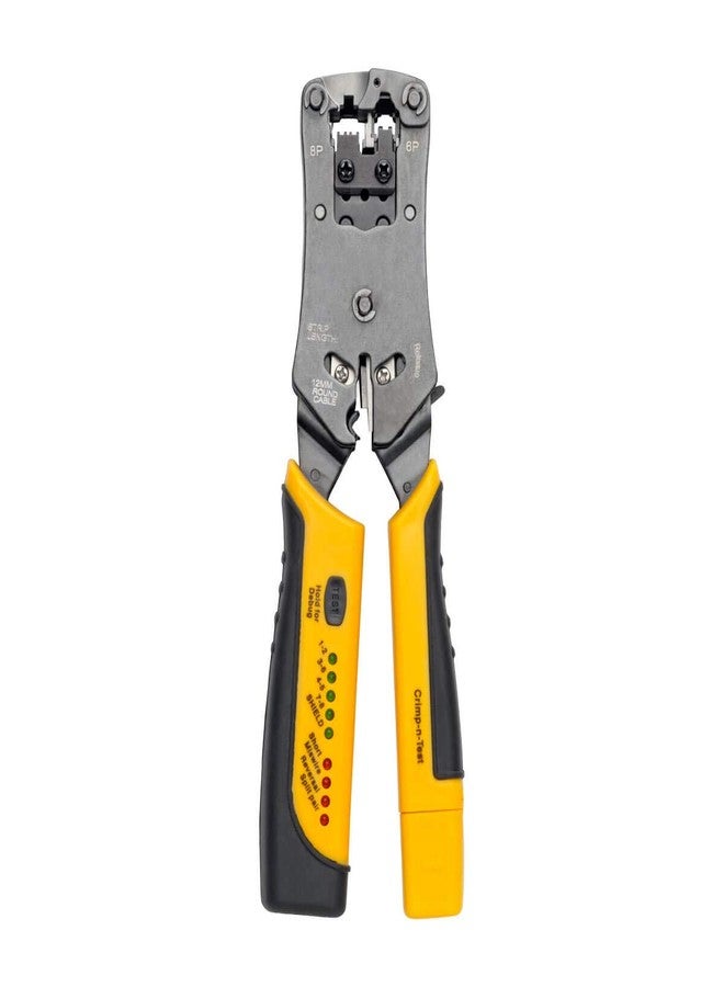TRIPP LITE RJ11/ RJ12/ RJ45 Wire Crimper with Built in Cable Tester (T100-001-TST) - Image 3