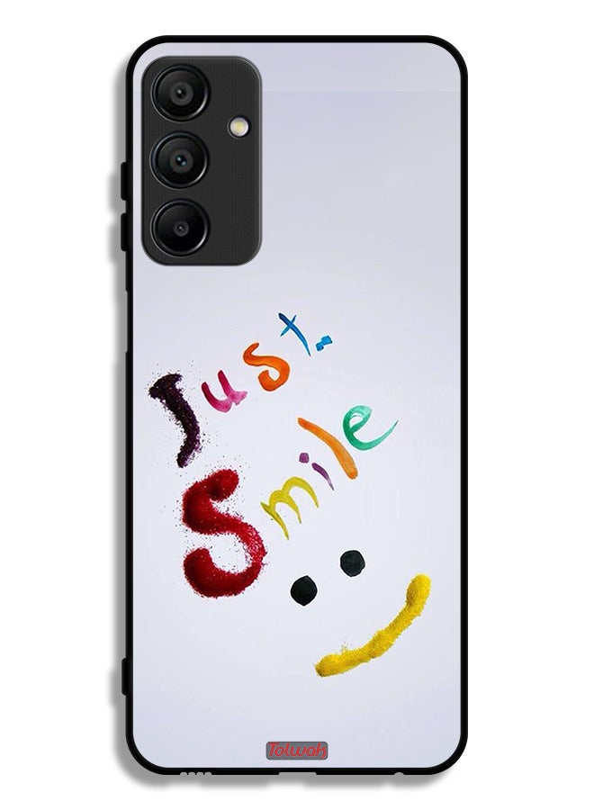 Tolwak Samsung Galaxy A15 5G Protective Case Cover Just Smile - Image 1
