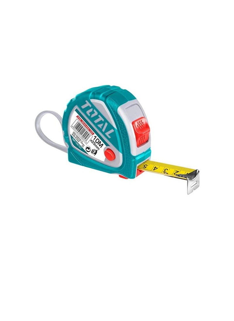 TOTAL TOTAL Steel Measuring Tape 10m x25 mm  - Image 1