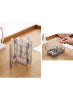 2Pcs Grey Double Layer Plastic Jewelry Box Organizer Storage Container For Earrings, Necklaces, Rings, Bead, Fishing Tackle, Jewelry, Pins, Hair Clips, Screws, Small Items Craft Box Case (10 Grid) - pzsku/ZB5B08B5CBD34667A29F7Z/45/_/1734348176/b6ec2122-b3c1-44b4-8ff0-fea69c605a84