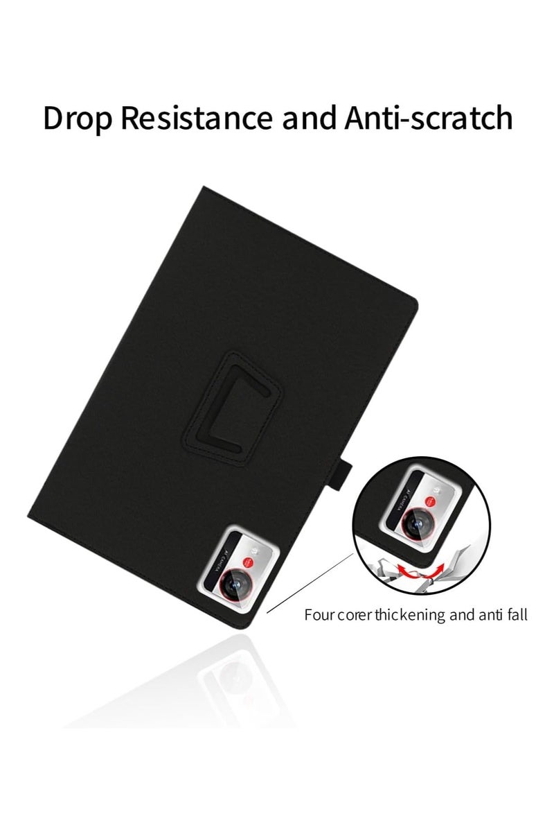 Protective case compatible with ZTE Nubia Pad Pro 10.9-inch 2025 tablet, fabric protective cover with magnetic closure and safety strap. - Image 4