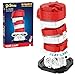 Brickcraft Officially Licensed Dr Seuss Cat in The Hat Bust with Printed Parts Includes 556 Pieces Multicolored Brick Building Set - Image 2