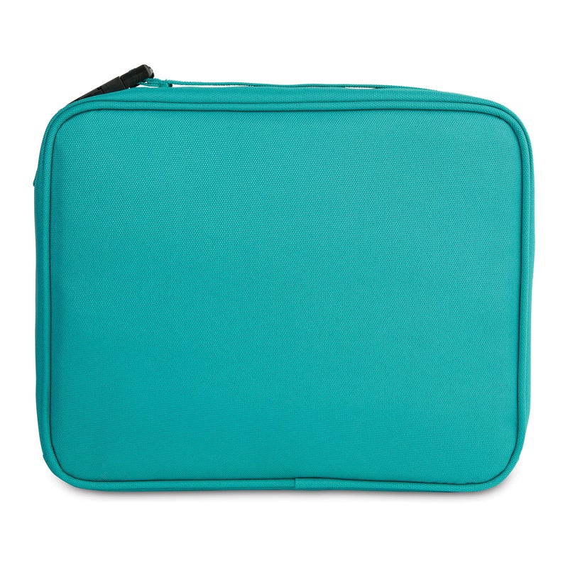 PackIt(R) Freezable Classic Lunch Box, Teal, Built with EcoFreeze(R) Technology, Collapsible, Reusable, Zip Closure With Zip Front Pocket and Buckle Handle, Designed for Fresh Lunch On the Go - Image 4
